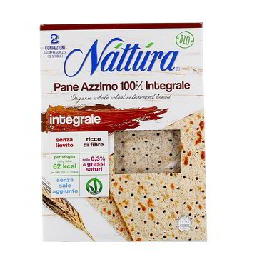 Pane Azzimo 100% Integrale - Nattura