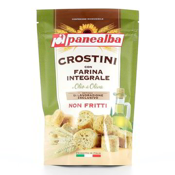 DIVELLA PAN CROSTINI CON FARINA INTEGRALE 250 GR – Alimentari Buonconsiglio