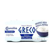 YOGURT MAGRO GRECO BIANCO 0% GRASSI CONSILIA 2x150 g in dettaglio